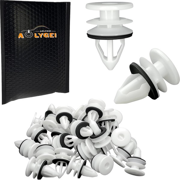 AOLYGEI E50 50PCS Door Trim Cover Clip Panel Retainer for