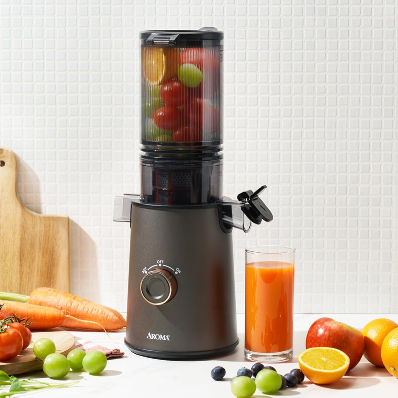 AROMA® Cold Press Juice Machine Slow Masticating Fruit and Vegetable