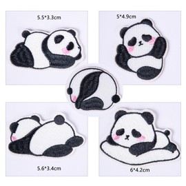 Aurooooa Iron Patch, Embroidery Patch, Iron, Repair, Applique Patch, Stickers, DIY Handmade, Set of 5