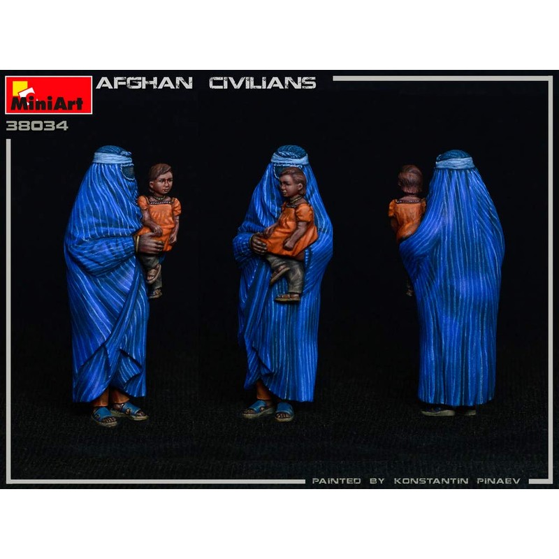 Mini Art MA38034 1/35 Afghanistan Citizens 5 Figures