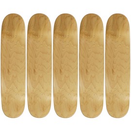 Moose 7.75" Blank Skateboard Deck Natural 7-Ply Canadian Maple