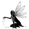 Lavinia Stamps, Clear Stamp Fairy Dust Silhouette