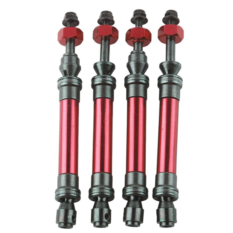 4Pcs CVD Front Rear Drive Shaft Metal Transmission Axle for