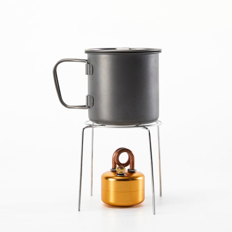 Mini Alcohol Camping Stove – Lightweight Brass & Aluminum Spirit