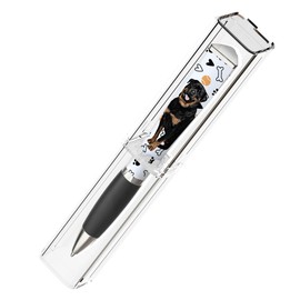 I Love My Dog Ballpoint Pen, 1 Pen, 3-Sided, Dog Birthday Cute Pens, Fun Pens Dog Lovers Gifts For Women & Dog Dad Cool Pens, Dog Mom Gifts - Cute School Supplies Dog Pens (Rottweiler Gift)