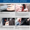 LQQDP 4pcs Window Rain Guard Compatible with 1997-2001 Honda CR-V