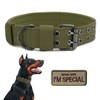 Tactical Dog Collar Military Adjustable Dog Collars Soft Nylon Training