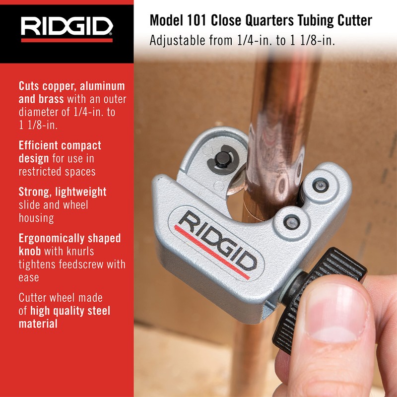 Ridgid - CC247 RIDGID 40617 Model 101 Close Quarters Tubing