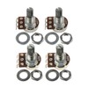 FLEOR A500K+B500K Small Guitar Pot, 18 Spline Short Split Shaft