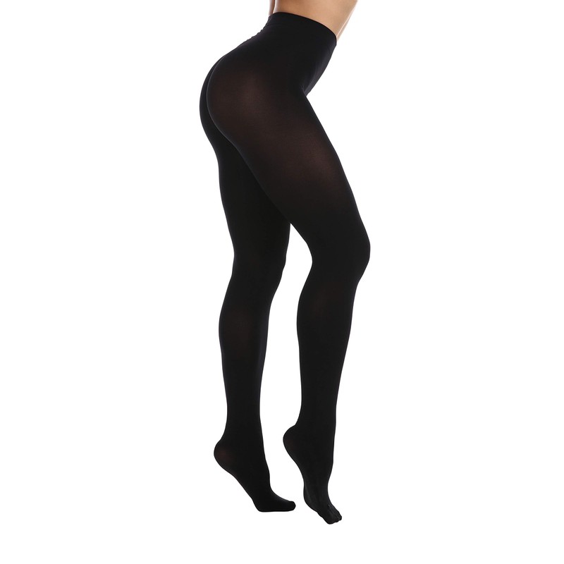 EVERSWE Women's 80 Den Soft Opaque Tights, Women's Tights (Large-X-Large,