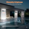 ALUSSO Motion Sensor Outdoor Lights with Remote 40W 4000LM Flood