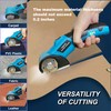 Cordless Electric Scissors, Cardboar Cutter, Rotary Cutter, with LED Light