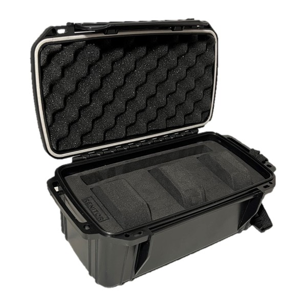 RENITOR Premium Triple Watch Travel Case Storage Box for 3