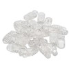 20pcs Hearing Aid Lanyard Clip ABS Portable Transparent Clip Accessory