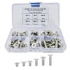 XSAJU Hex Socket Head Bolt m6 Flat Head Bolt, Countersunk