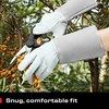 NoCry Leather Gardening Gloves for Men and Women - Thorn