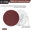 LEONTOOL Sanding Discs 3 Inch 1500 Grit Hook and Loop