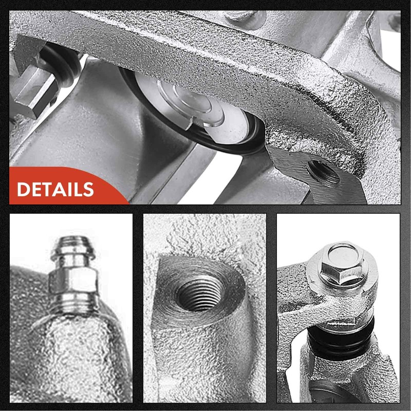 A-Premium Disc Brake Caliper Assembly with Bracket Compatible with Jeep