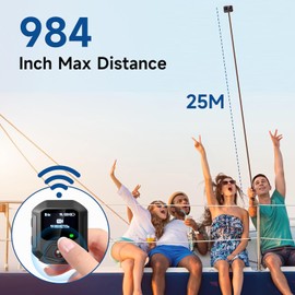 Treeboy GPS Bluetooth Remote Control for Insta360 X5/X4/X3/Go 3S/ACE pro 2/ACE Pro/ONE X2 Cameras - 25M Range Smart Action Accessories