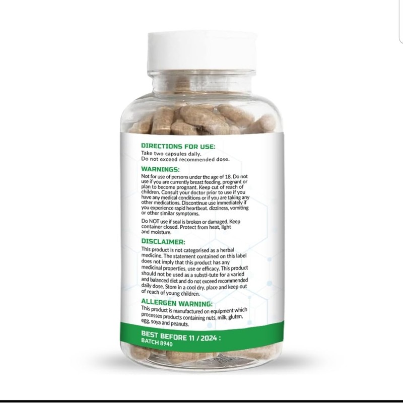 Maximum Strength Fadogia Agrestis 500mg Capsules - Athletic Performance &