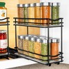 LYNK PROFESSIONAL® Pull Out Spice Rack Organizer for Inside Kitchen