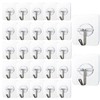 Adhesive Hooks 40 Pack 22lb(Max) Adhesive Wall Hooks, Heavy Duty