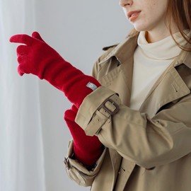 FRAAS Ladies Cashmere Gloves 9 x 24 cm, red