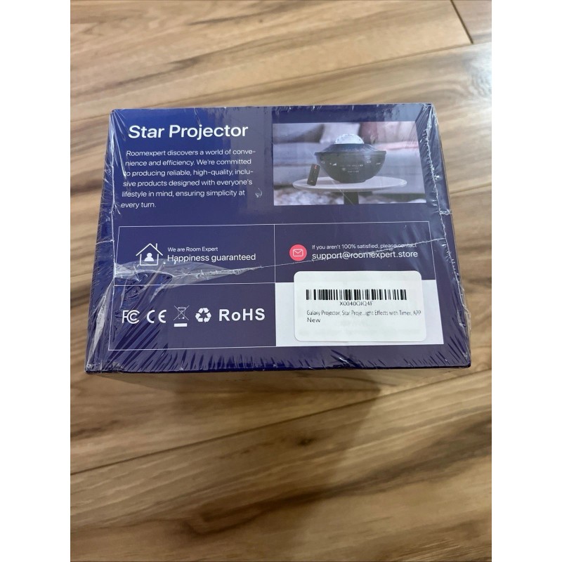 Roomexpert Galaxy Projector Bluetooth Speaker New Sealed