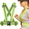 AYNKH Reflective Vest Safety Gear, Adjustable Highly Visible Belt Reflector