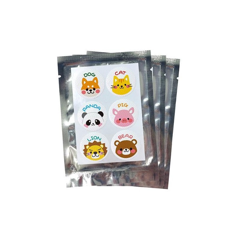 Levarage 計18枚入り 虫コマシール 貼って虫よけ 虫よけシール LevarageQRコード貼付