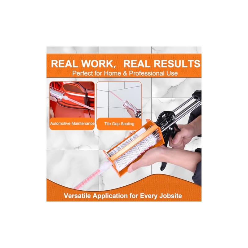 Epoxy Gun Dual Component 200ml – Manual 1:1 & 2:1