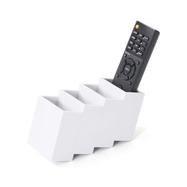 hconcept (+d) Remococo Remote Control Stand White DA-1230-WH Remote Control Holder Remote Control Storage Remote Control Rack Remote Control Stand