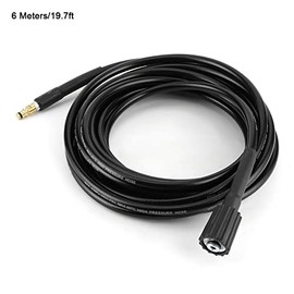 Auto Washer Hose,40MPa/5800PSI High Pressure Water Cleaning Rubber Pipe Fit for Karcher K2 K3 K4 K5 (6 meters)