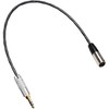 tunghey Mini XLR Male to 3.5mm Stereo Audio Plug Cable,