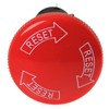 E-outstanding Red Mushroom Cap AC 250V 5A 3Pin 16mm mounting