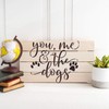 You Me and The Dogs Stencil - Reusable Stencils for