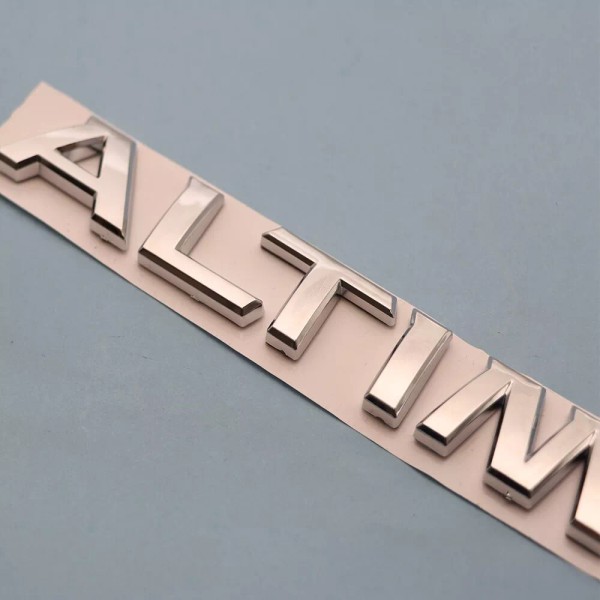 Unbranded 1X Rear Tailgate Emblems For ALTIMA Trunk Lid Letter