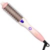 K&K 1.25 Inch Heated Curling Brush with Ceramic Tourmaline Ionic
