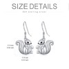 PROESS Frog/Squirrel Earrings Sterling Sliver Frog Jewelry Frog Gift for