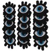 hobbyhub 15Pcs Eye Eyeball Embroidered Applique, Decorative Embroidered Sew on/Iron