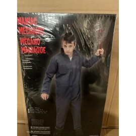 Fun World Maniac Mechanic Coveralls Child Costume Medium 8-10