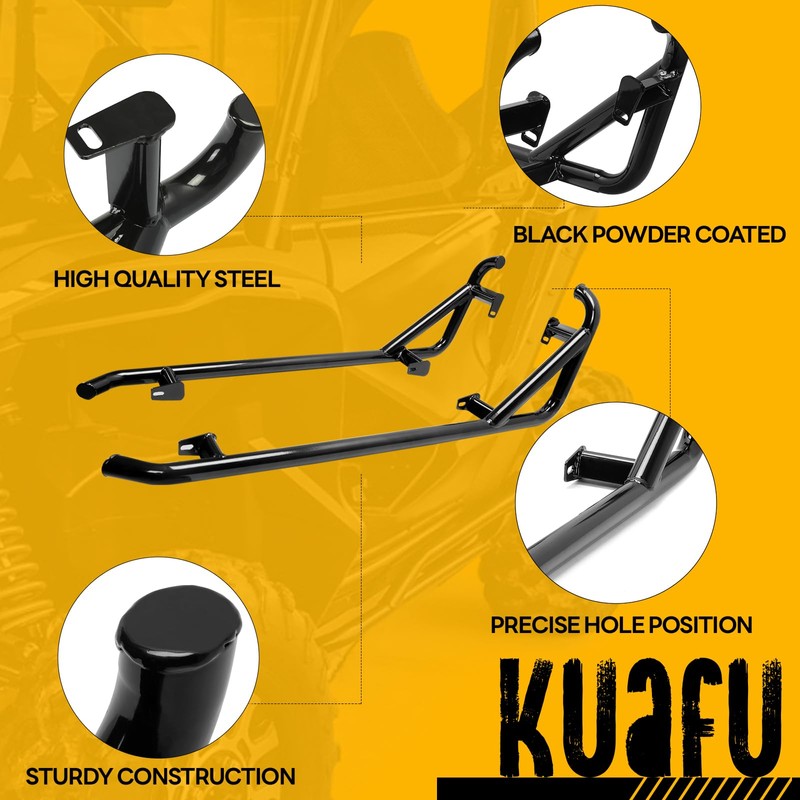 KUAFU Nerf Bars Rock Sliders Compatible with 2014-2023 Polaris RZR