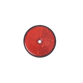 ProPlus 343757 Reflector Red Diameter 60 mm for Screw Mounting Rear Reflector Trailer Bus Truck Plastic