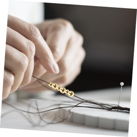 Operitacx Metal Beaded Bracelet DIY Kit Pcs Assorted Craft Beads for Jewelry Making