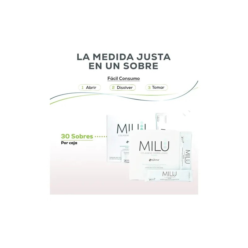 Kit Milu Colágeno Magnesio Y Vitamina C + Colágeno Marino