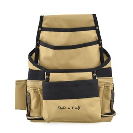 Style n Craft 76928 11 Pocket Nail & Tool Pouch in Polyester