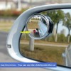 RUBEN ARMANDO 2 Pcs Espejo Retrovisor Angulo 360 Grados Coche