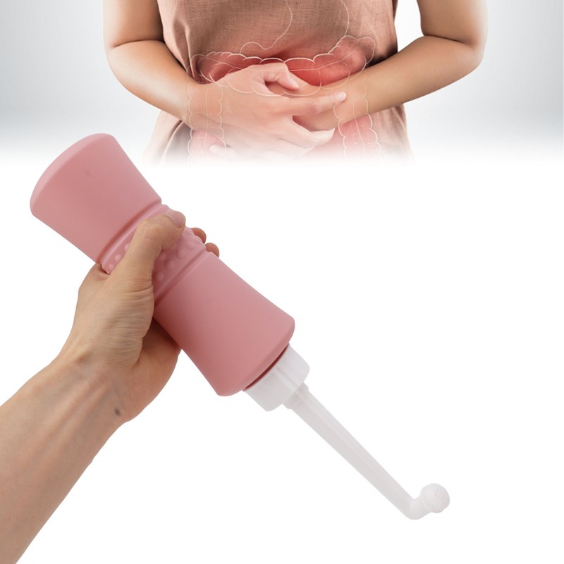 Vaginal Douche Manual Pressure Clean 500 Ml Capacity Leak Proof