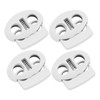 30Pcs Spring Cord Lock Zinc Alloy Durable Multipurpose Spring Toggle