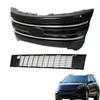 ANTUKO Front Grille Grill Covers Insert Gloss Black Upper and